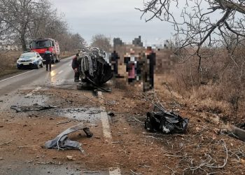 Accident rutier GRAV! La volan, o ucraineancă