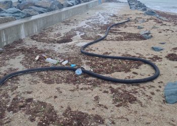 Imagini dezolante pe litoral! SUTE de DEȘEURI, aduse la mal de furtună