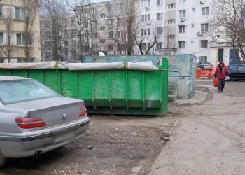 O noua locație pentru containerele de colectare a deșeurilor voluminoase