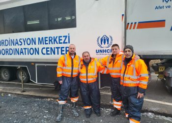 Voluntari constănțeni dau o mână de ajutor în orașul Islahiye, Turcia