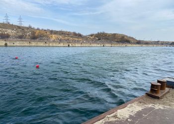 Barjă scufundată pe canalul Poarta Alba- Midia Năvodari