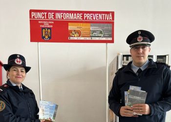 Activități educative organizate de pompierii militari, la Tulcea