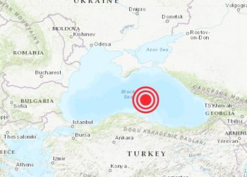 Cutremur în Marea Neagră