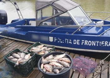 Braconaj piscicol încheiat cu dosare penale, de Garda de Coastă