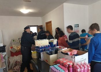 Activități umanitare desfășurate de jandarmii constănțeni