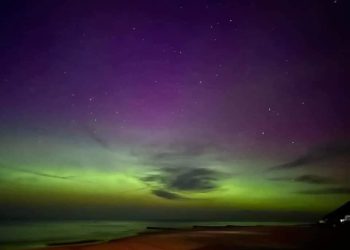 Aurora boreală, vizibilă în Polonia (FOTO) 