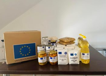 Începe prima etapă de distribuire a pachetelor cu  alimente pentru persoanele defavorizate 