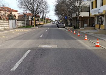 O stradă din Palazu Mare intră în șantier