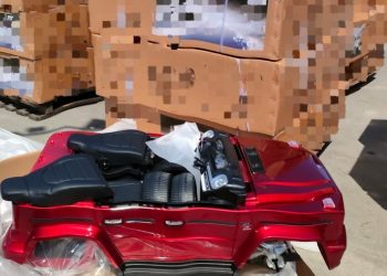 Container încărcat cu mărfuri contrafăcute, depistat în Portul Constanța Sud – Agigea