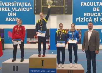 Două medalii de aur pentru Elena Zaharia, la Campionatele Naționale U19