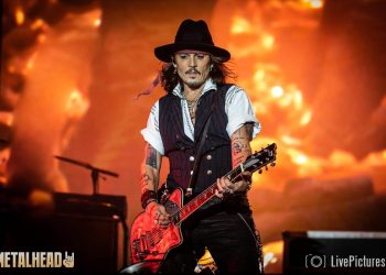 Johnny Depp, concert în România (FOTO)