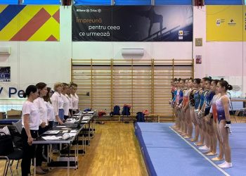 Verificare utilă a gimnastelor junioare, înainte de Festivalul Olimpic al Tineretului European de la Maribor