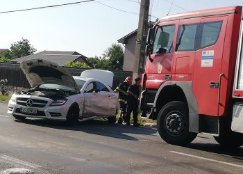 Accident rutier în localitatea Mihail Kogălniceanu (FOTO)