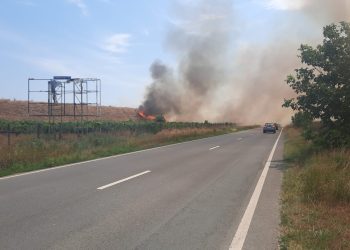 UPDATE: Un nou incendiu la Poarta Albă (FOTO/VIDEO)