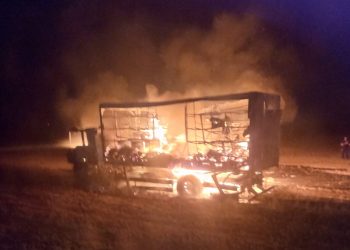 Incendiu violent, în județul Constanța