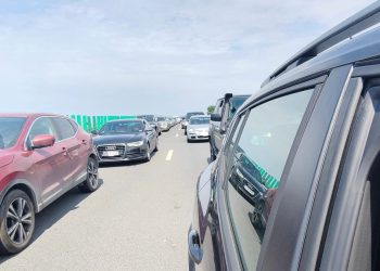 Atenție șoferi! Se circulă îngreunat pe A2 și A4