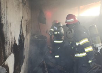 Incendiu la o gospodărie din județul Tulcea
