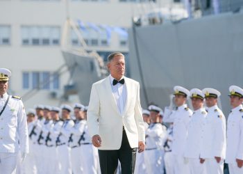 Președintele Klaus Iohannis, prezent la festivităţile organizate de Ziua Marinei