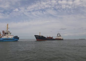 Dosar penal după explozia navei din rada portului Sulina