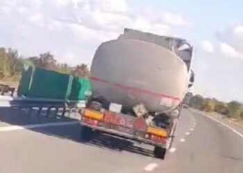 Șofer ucrainean, pericol public pe Autostrada Soarelui!