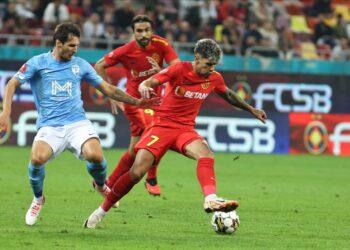 Remiză chinuită pentru liderul FCSB