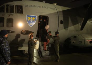 Alte 34 de persoane evacuate din Fâşia Gaza au fost aduse în România (FOTO)