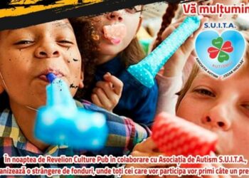 Asociația Autism Cezar Nicolae – S.U.I.T.A., petrecere de Anul Nou