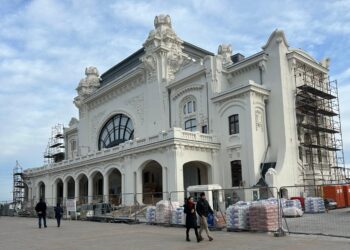 Cazinoul, mereu spectaculos. Lucrările, tot mai aproape de final (FOTO) 