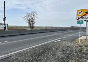 Se schimbă modificarea?! Limită de viteză „cu cântec”, la ieșire din Constanța 