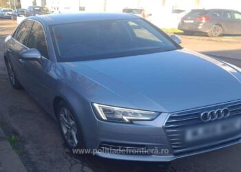 Autoturism căutat în Marea Britanie, descoperit la Vama Veche