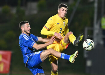 Naționala de fotbal a României U20, egal cu Italia