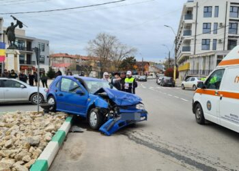 Accident rutier la Techirghiol! A fost activat planul ROȘU!