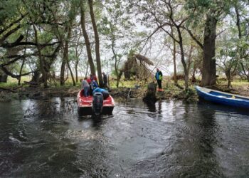 Acțiuni pentru sporirea siguranței navigației pe traseele turistice, în zona brațului Sf. Gheorghe