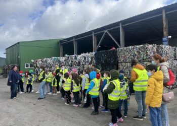 Educație ecologică la stația de sortare, cu Școala Gimnazială Nr. 16 Constanța