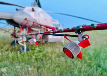 Dezinsecție aeriană la Năvodari