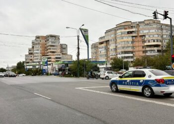Au fost repuse în funcțiune semafoarele unei intersecții din Constanța