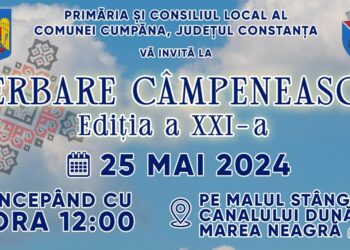 ”Serbarea Câmpenească” va avea loc pe 25 mai, la Cumpăna