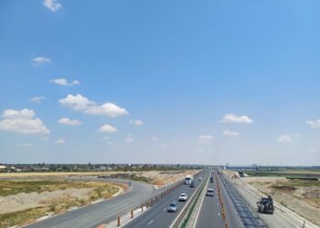 De luna viitoare, se va putea circula pe sectorul de autostradă dintre DN4 și A2 