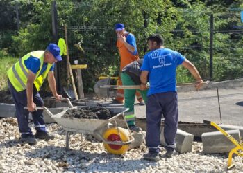 Lucrări pe două străzi din Palazu Mare și Tomis 3