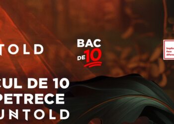 UNTOLD răsplătește elevii de 10 ai României, prin campania „BAC de 10”