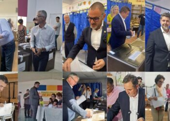 Candidații Constanței, prezenți la urna de votare la primele ore ale dimineții