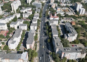 Se pregătește punerea în funcțiune a noii instalații de iluminat de pe șoseaua Mangaliei