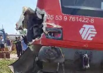Accident feroviar în Tuzla (VIDEO)