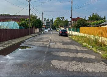 Se reabilitează carosabilul și trotuarele pe strada Theodor Neculuță din cartierul Palas