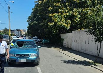 Vârstnic lovit de mașină, în zona bazarului „La Ruși”