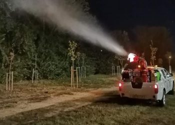 O nouă etapă de dezinsecție, în această seară, la Cumpăna