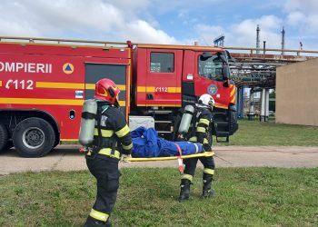 Exercițiu complex la rafinăria Petromidia Năvodari