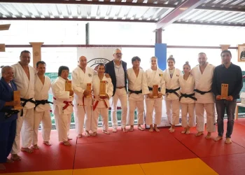 Spectacol pe tatami la Pantheon Judo Stage