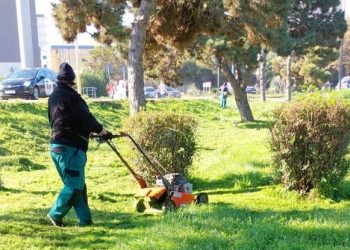 Lucrări de întreținere a spațiilor verzi, în mai multe cartiere din Constanța