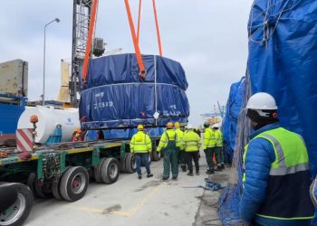 „Cârtițele” care vor săpa tunelurile pentru metroul din Cluj au ajuns în Portul Agigea! (FOTO/VIDEO)